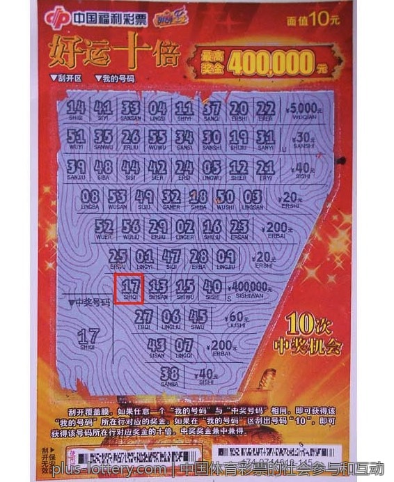中国体育彩票的社会参与和互动